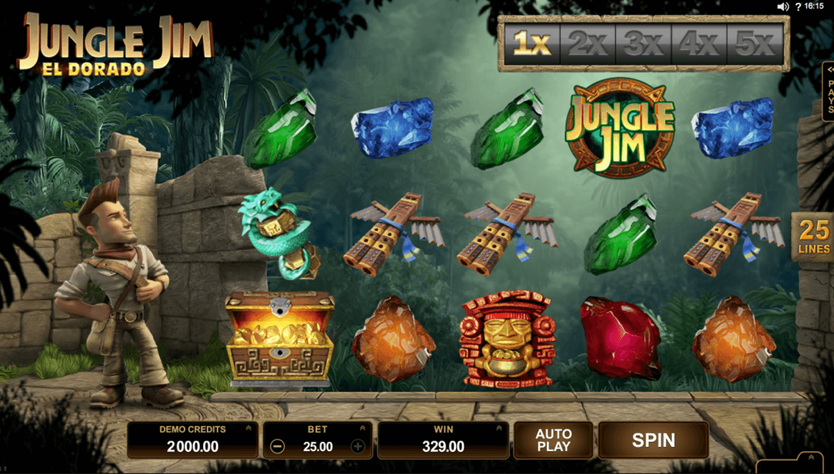 Microgaming release Jungle Jim El Dorado Slot
