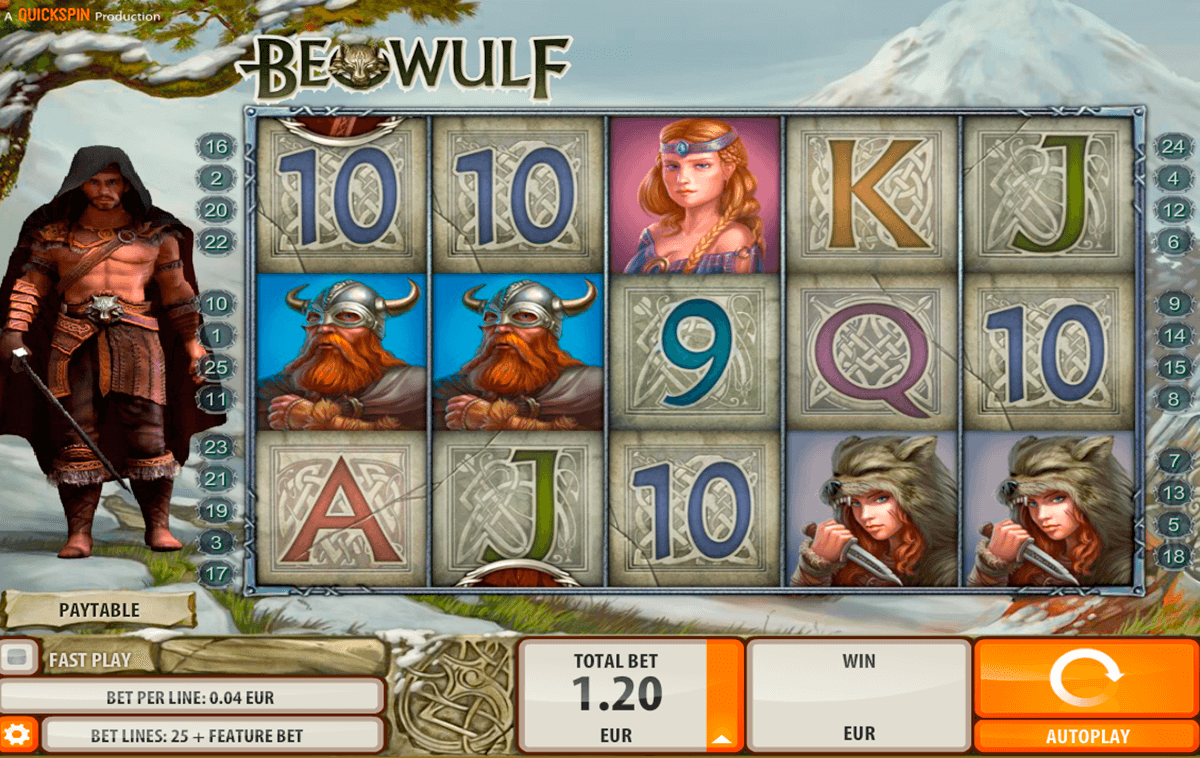 beowulf quickspin online gra zadarmo 